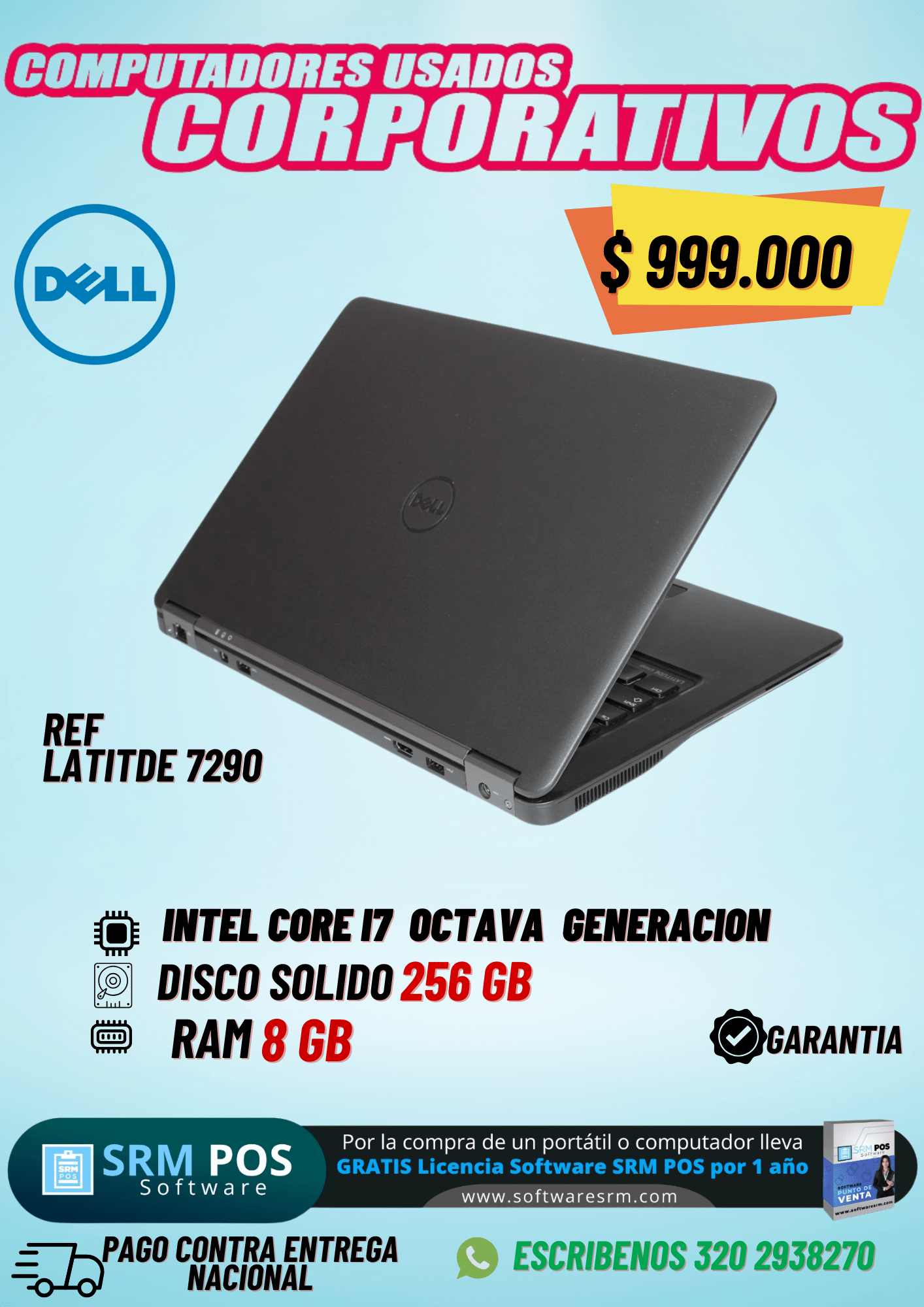 Dell 7290 INTEL®CORE™ I7